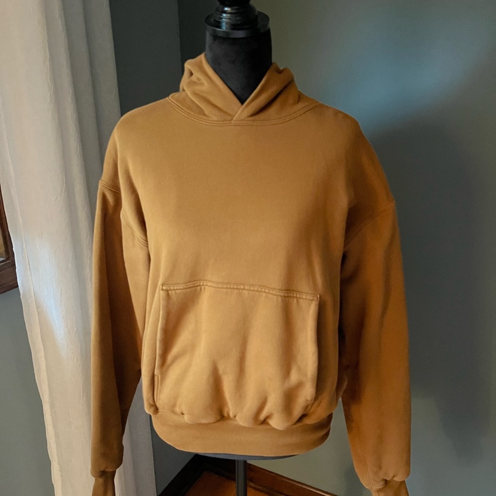 GAP YZY Tan “Perfect Pullover” Hoodie
